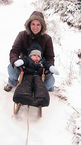 Bild zu Wir haben auch Schneebilder - Forum für Februar - Mamis
