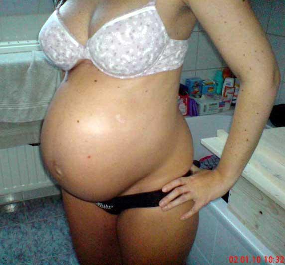 Bild zu hier auch ein Bild von meiner Riesenkugel ;-))) - Forum für Februar - Mamis