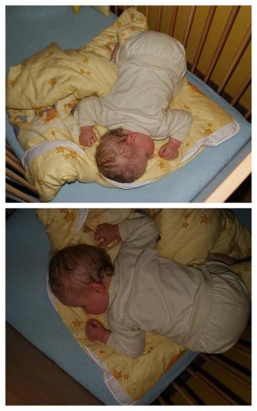 Bild zu Kennt ihr diese Schlafposition? - Forum für Februar - Mamis