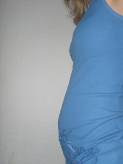 Bild zu Wer mag sein Bauchbild zeigen!? - Forum für Februar - Mamis