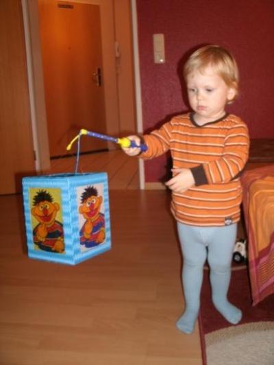 Bild zu Foto von unserer Laterne - Forum für Februar - Mamis