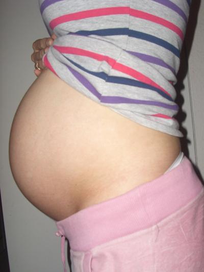 Bild zu Hab auch ein aktuelles Bauchbild - Forum für Februar - Mamis