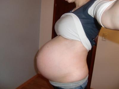 Bild zu Auch wieder ein aktuelles Bauchbild... - Forum für Februar - Mamis