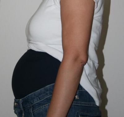 Bild zu Ich hab auch endlich mal ein Bauchbild - Forum für Februar - Mamis