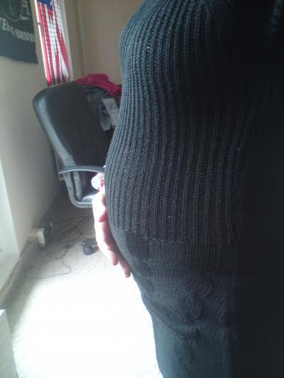 Bild zu auch mal nen bauchbild reinschmeiss:) - Forum für Februar - Mamis