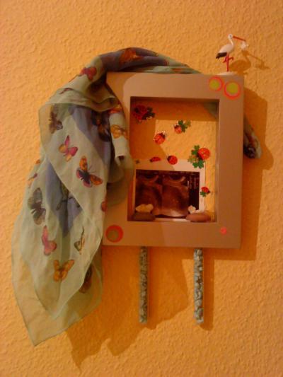 Bild zu Erstes Ultraschallbild in Szene gesetzt :D - Forum für Februar - Mamis