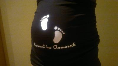 Bild zu bild von mein bauchband :) - Forum für Februar - Mamis