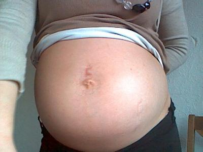 Bild zu Zeigt mal eure babybäuche !!! - Forum für Februar - Mamis