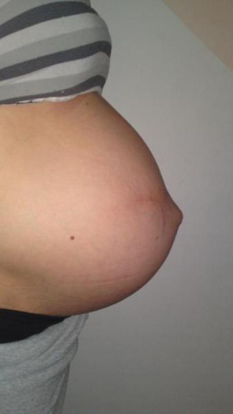 Bild zu mein wahrscheinlich letztes Bauchbild... :-)) - Forum für Februar - Mamis