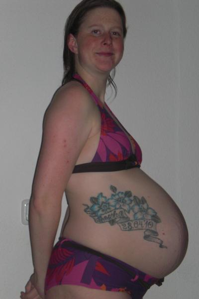 Bild zu Bauchbild bei 38+0 - Forum für Februar - Mamis