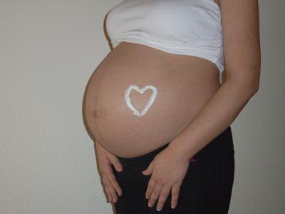 Bild zu auch mal meine Kugel heute 38+6 - Forum für Februar - Mamis