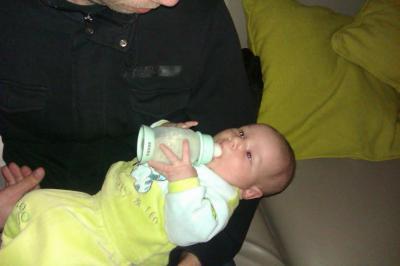 Bild zu kuckt mal was fynn nach seinem schub macht - Forum für Februar - Mamis