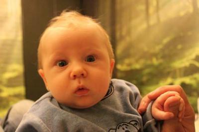 Bild zu Hier mal wieder mein Süßer! - Forum für Februar - Mamis