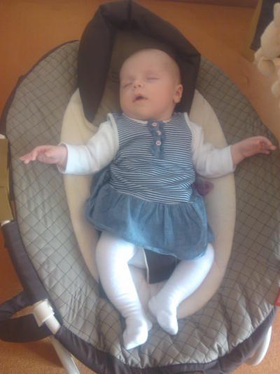 Bild zu So liegt.. - Forum für Februar - Mamis