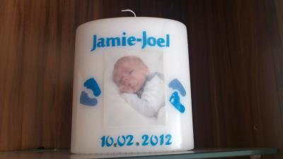 Bild zu Kerze für meinen JAMIE - Forum für Februar - Mamis