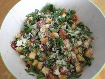 Bild zu @lubii.................der Brotsalat ;-) - Forum für Februar - Mamis