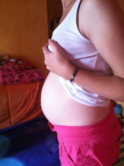 Bild zu Heute in die 18ssw gekugelt :) - Forum für Februar - Mamis