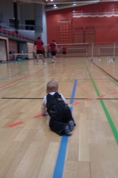 Bild zu fynn feuert papa an - Forum für Februar - Mamis