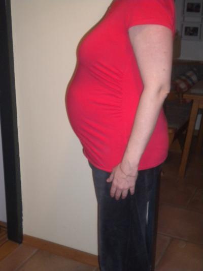 Bild zu Mal auch ein Bauchbild schicken muss ;-) - Forum für Februar - Mamis