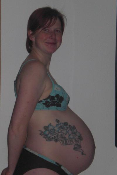 Bild zu Bauch bei 37+3 mit 110 cm BU - Forum für Februar - Mamis