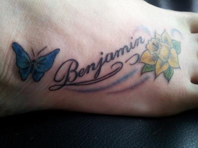 Bild zu Mein Tattoo :-) - Forum für Februar - Mamis