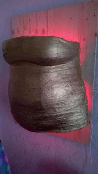 Bild zu Bauchabdruck Schlafzimmerlampe :-) - Forum für Februar - Mamis