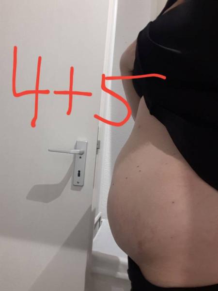 Bild zu Mama warum hast du heute so einen dicken Bauch?! - Forum für Februar - Mamis