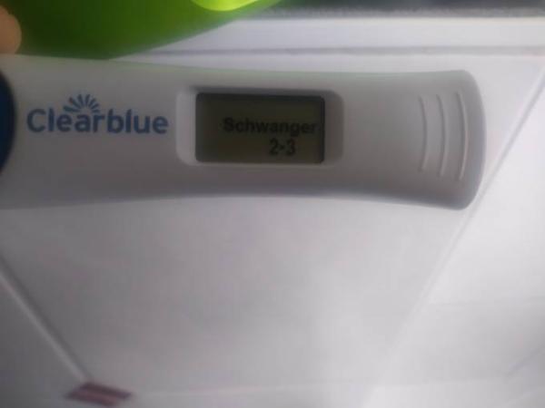 Bild zu Clearblue steigt nicht morgen doch gyn Termin - Forum für Februar - Mamis