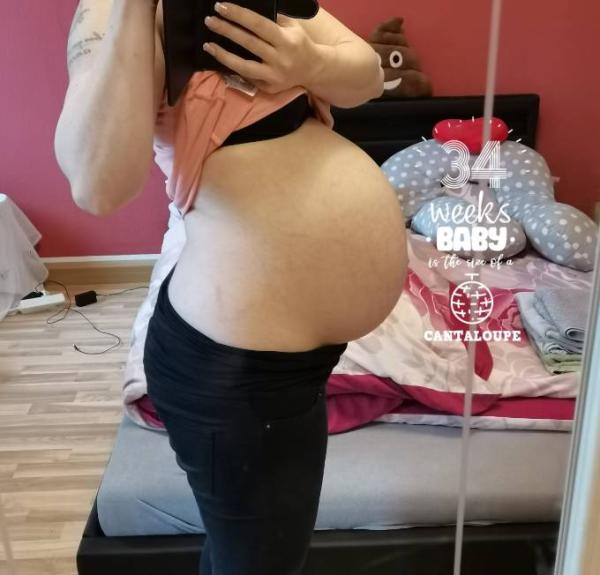 Bild zu Hat sich euer Bauch schon etwas gesenkt? - Forum für Februar - Mamis