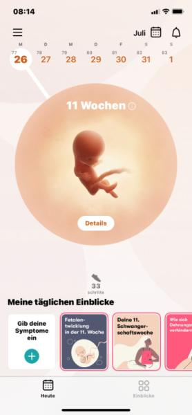 Bild zu Aufgeregt - heute Ersttrimester Screening - Forum für Februar - Mamis