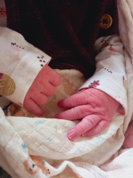 Bild zu Unsere Merle ist da ❤️ - Forum für Februar - Mamis