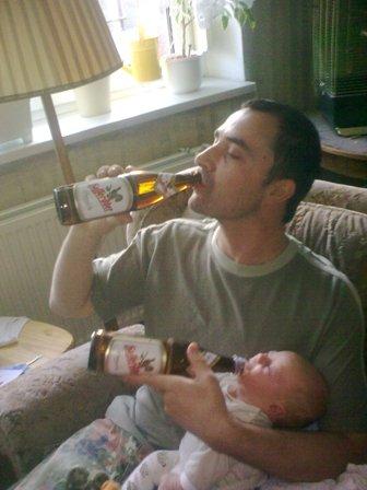 Bild zu Wenn es dem Papa nicht schnell genug geht .... - Forum für März - Mamis