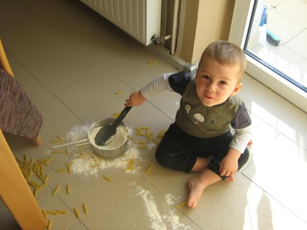 Bild zu Das paasiert, wenn man mal für paar Minuten... - Forum für März - Mamis