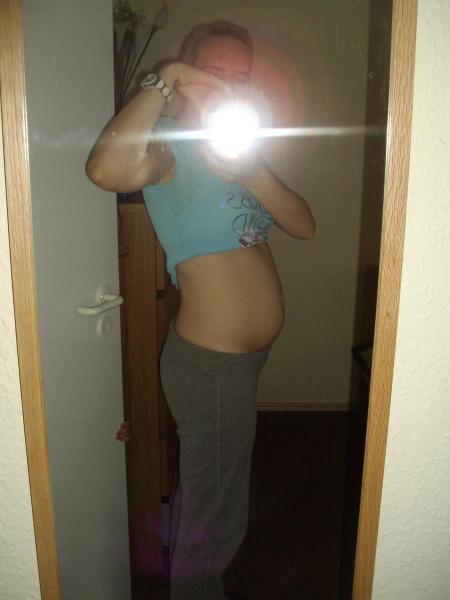 Bild zu Bauchbild von grade eben :) - Forum für März - Mamis