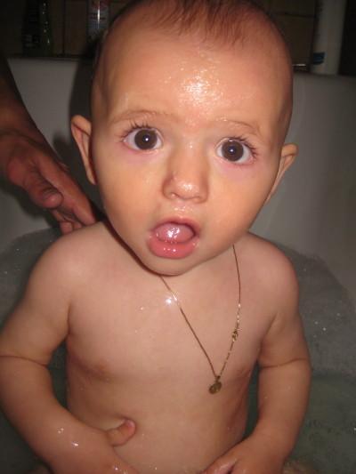 Bild zu Er mag wieder baden! - Forum für März - Mamis