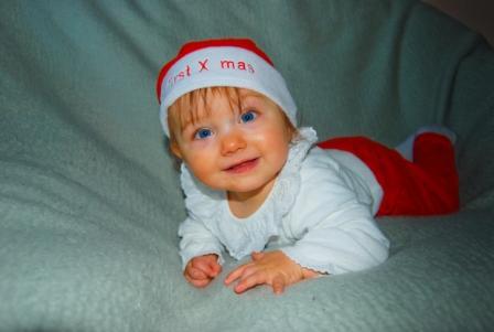 Bild zu Meine kleine Weihnachtselfe - Forum für März - Mamis