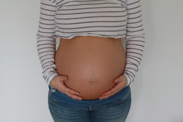 Bild zu Aktuelles Bauchfoto SSW 35+4 - Forum für März - Mamis