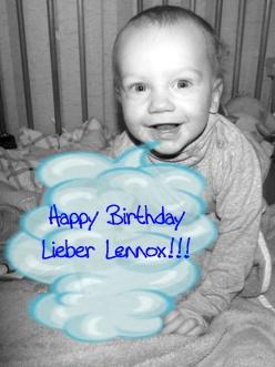 Bild zu HAPPY BIRTHDAY für Lennox von sandy+celina!!! - Forum für März - Mamis