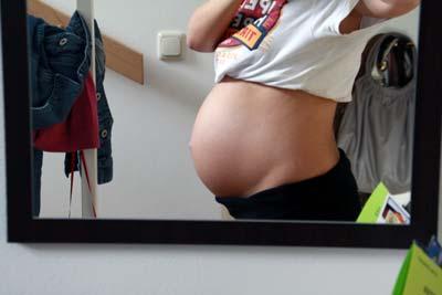 Bild zu Bauch SSW 38+6 - Forum für März - Mamis