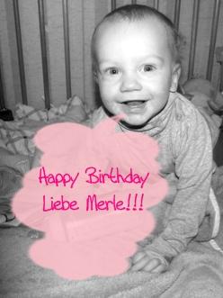 Bild zu HAPPY BIRTHDAY für Merle von Jazzy1982!!! - Forum für März - Mamis