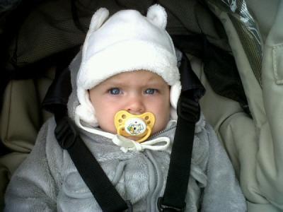 Bild zu Muss euch kurz meinen kleinen Eisbär... - Forum für März - Mamis