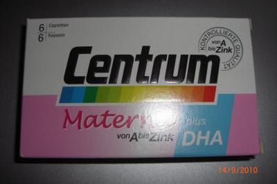 Bild zu Braucht noch jemand A-Z Zentrum Materna plus DHA? - Forum für März - Mamis
