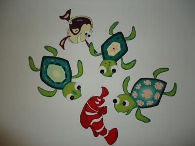 Bild zu Wandgestaltung im Kinderzimmer.. - Forum für März - Mamis