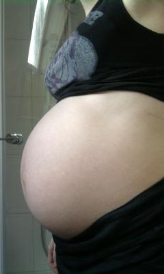 Bild zu Bauchbild von der seite - Forum für März - Mamis