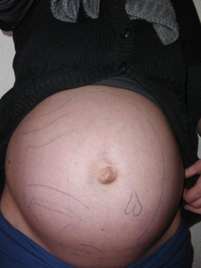 Bild zu Schaut mal, meine Hebamme hat für meine Tochter gezeichnet - Forum für März - Mamis