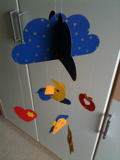 Bild zu Hab zwei süße Mobiles für unsere Püppi gebastelt - Forum für März - Mamis