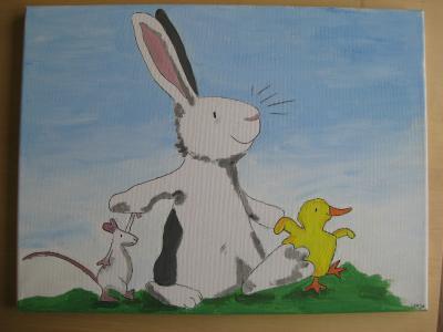 Bild zu hab ich fürs meinen kleinen gemalt :-) - Forum für März - Mamis