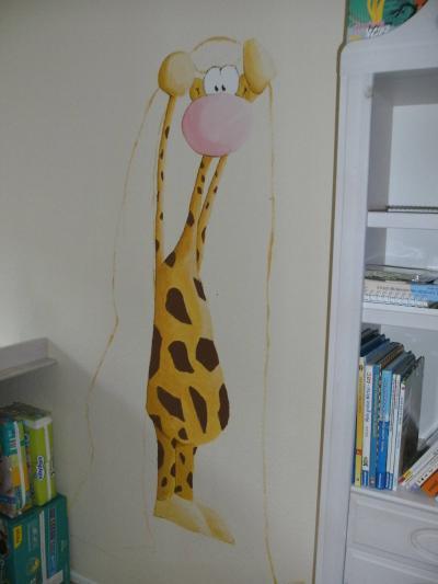 Bild zu Jaaaaaaa....endlich, die Giraffe ist fertig!!! Blau oder Grün??? - Forum für März - Mamis