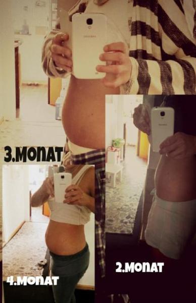 Bild zu Bauchbildervergleich:) - Forum für März - Mamis