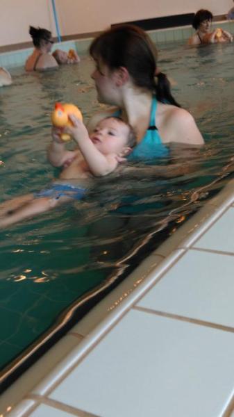 Bild zu Heute 1. Babyschwimmen - Forum für März - Mamis